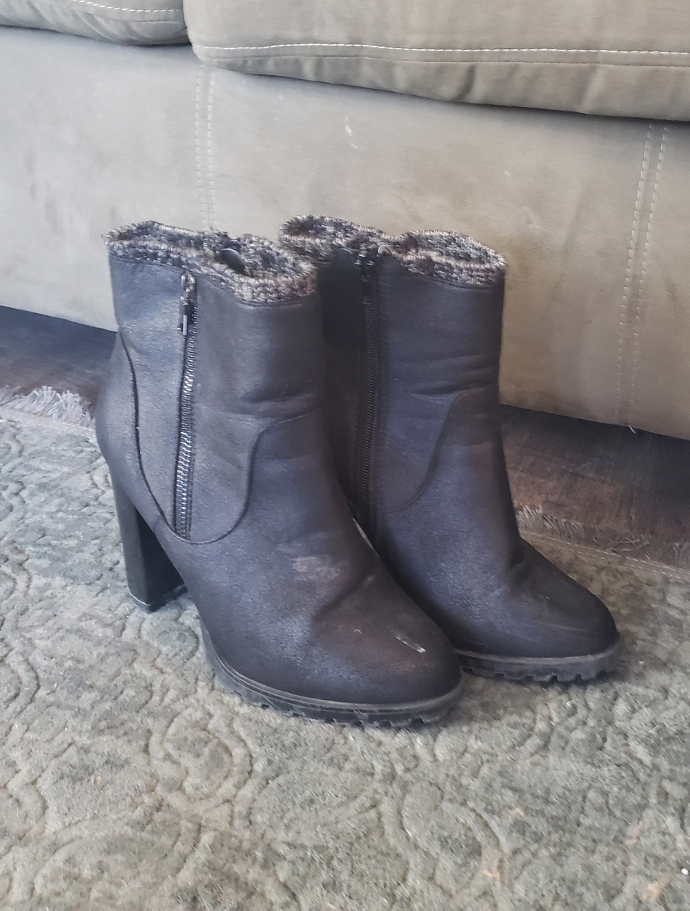 Black Ankle Boots